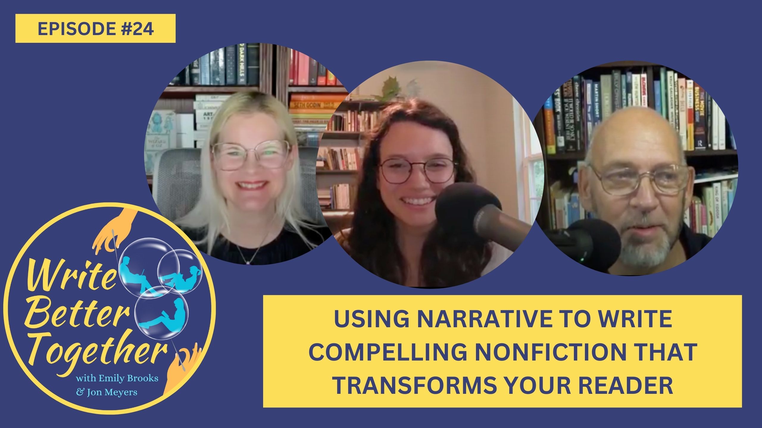 Using Narrative to Write Compelling Nonfiction that Transforms your Reader with Dr. Cindy Childress